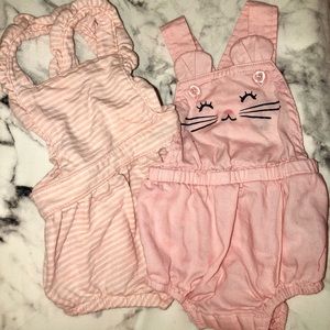 Pink Rompers